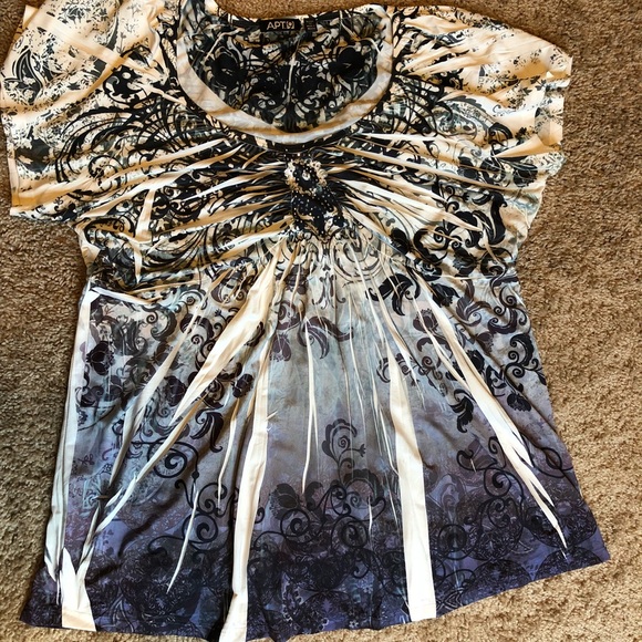 Apt 9 Women's Plus Size Top - Picture 3 of 4